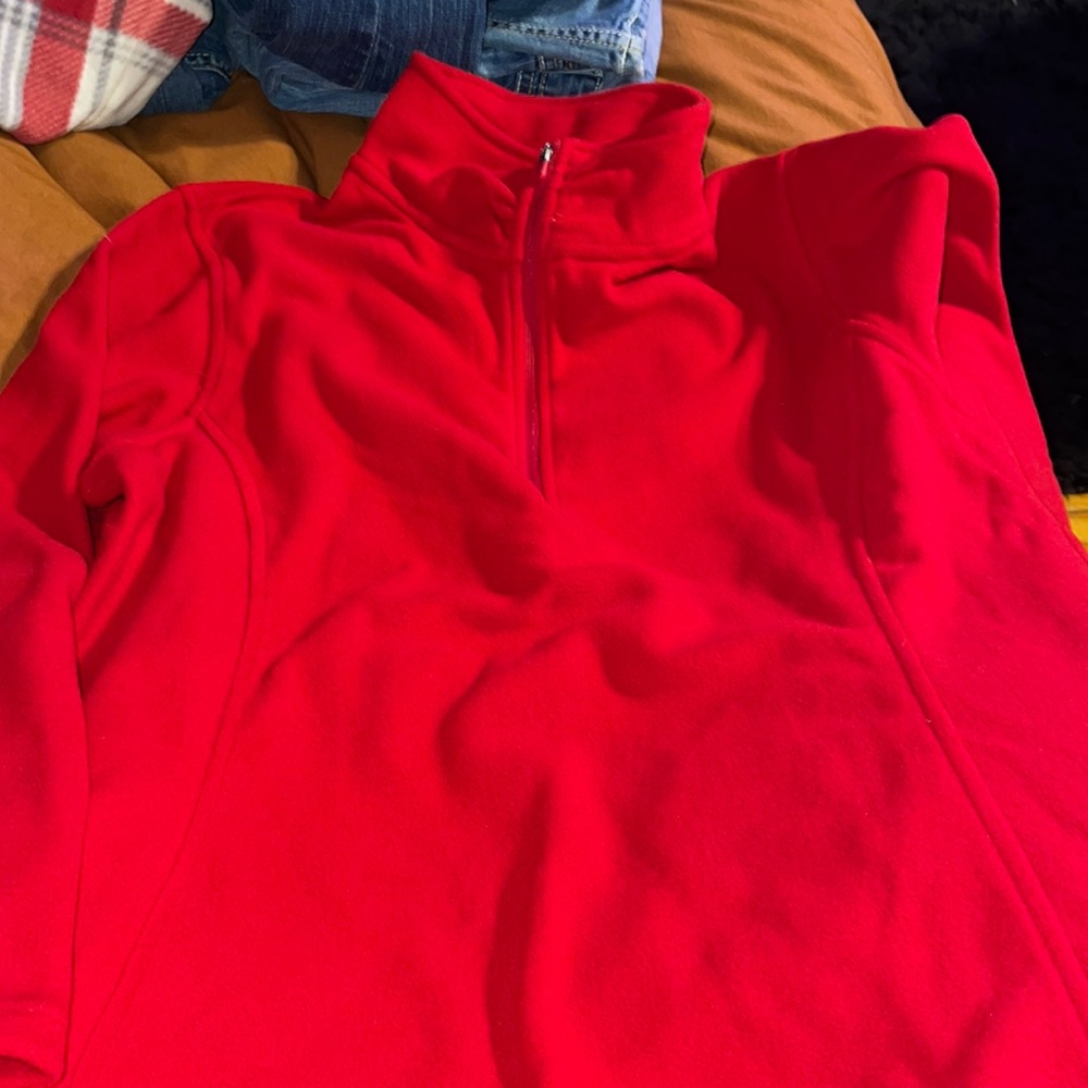 brand new lands end half zip
